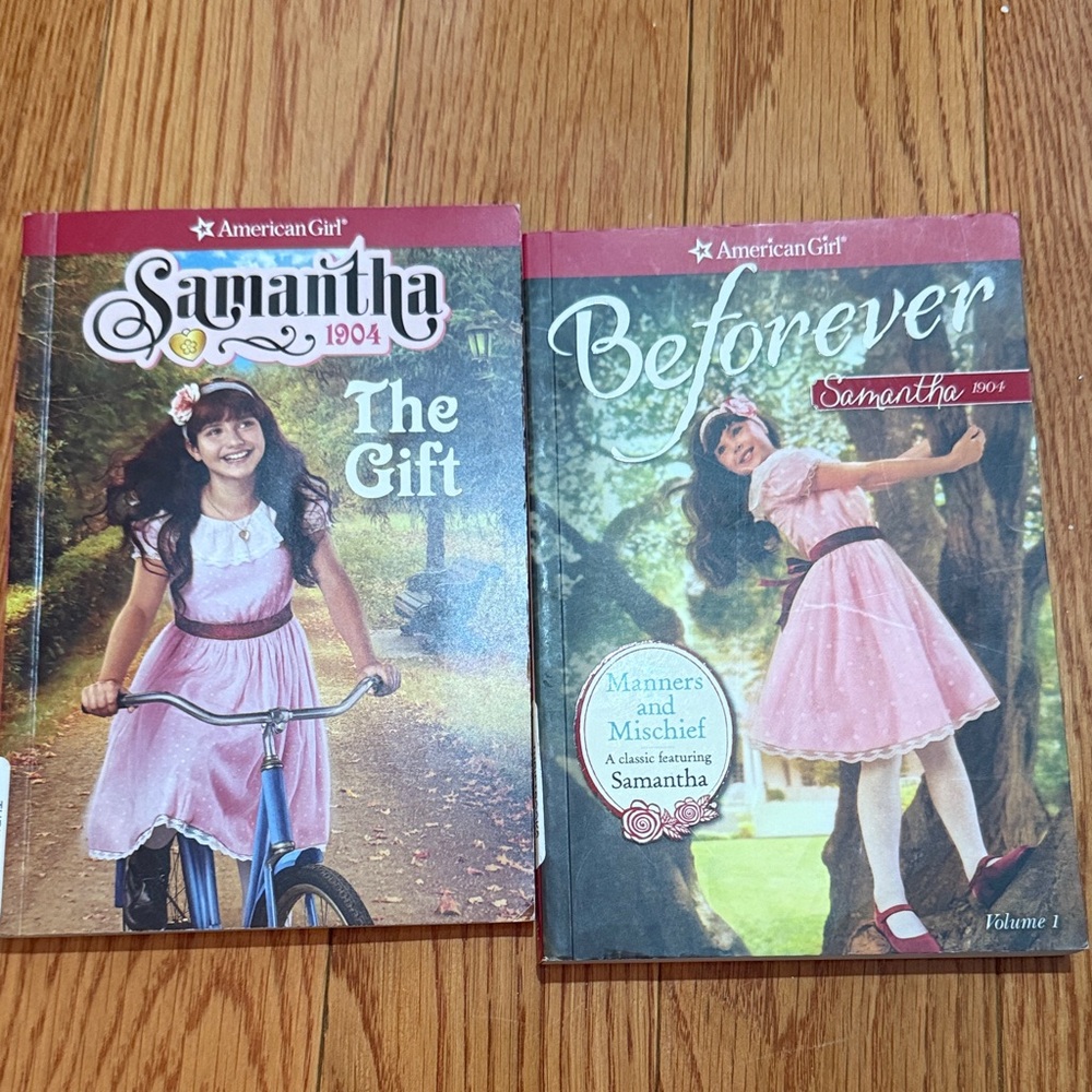 American Girl Samantha Book Pair - “The Gift” and “Beforever”